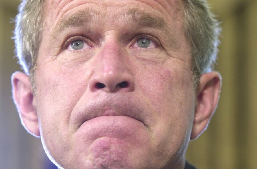 The day I made President Bush cry